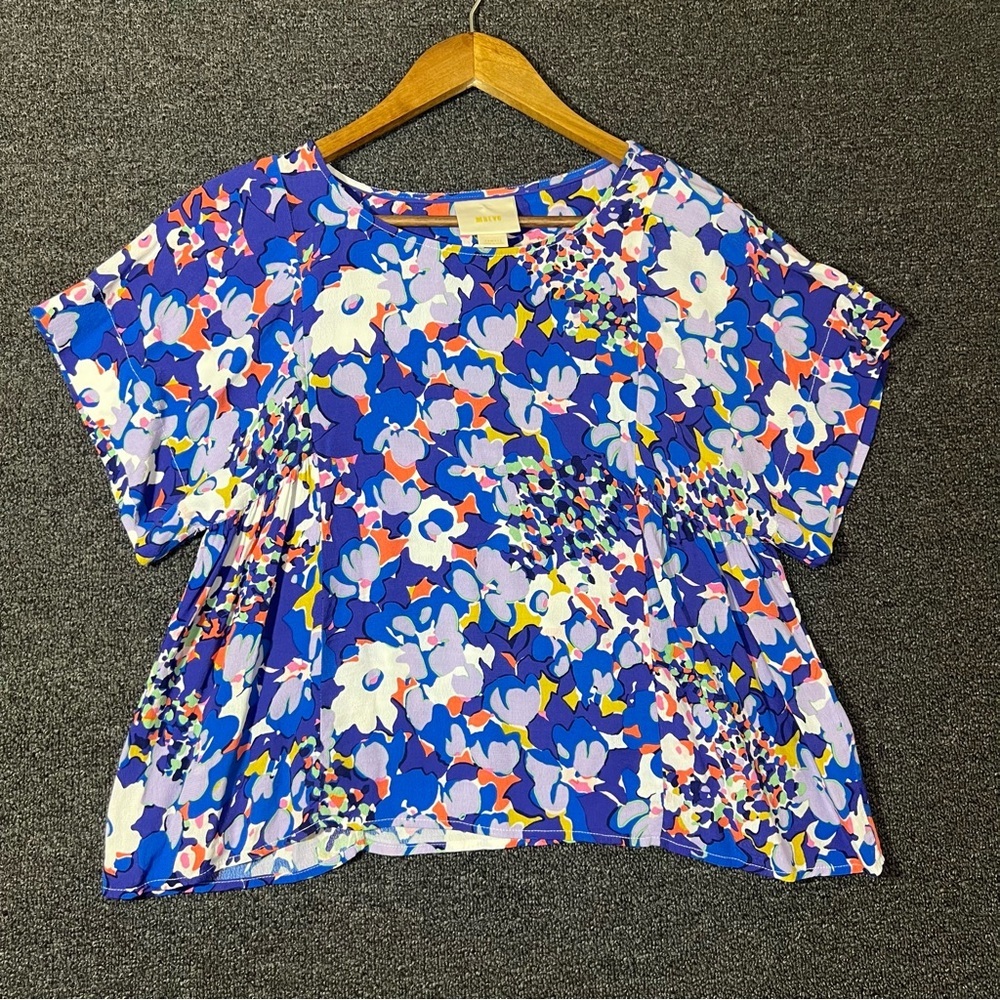 Maeve Floral Women's Top, Size XS
